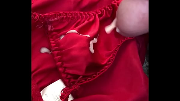 Cum over panties