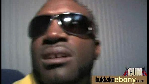 Black pornstar debut bukkake 12