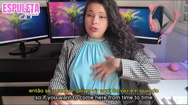 Download Video - Guided handjob - POV - a naughty boss asked for a work meeting