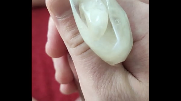 Download Video - Cumming inside condom
