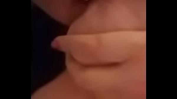 b. girl plays with her tits