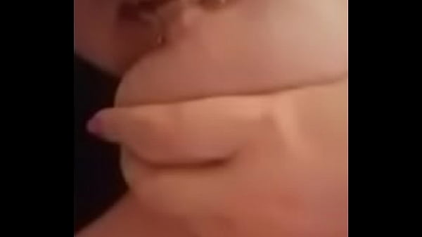 b. girl plays with her tits