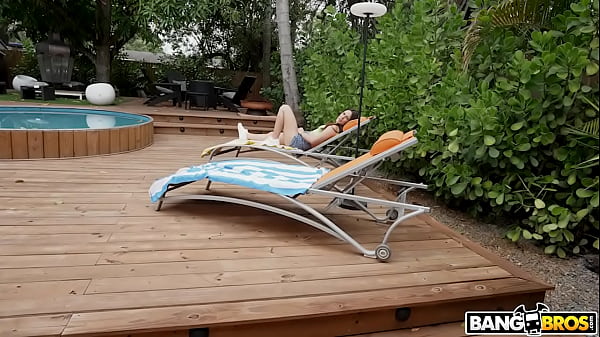 Stepsister's Sun Baked Pussy
