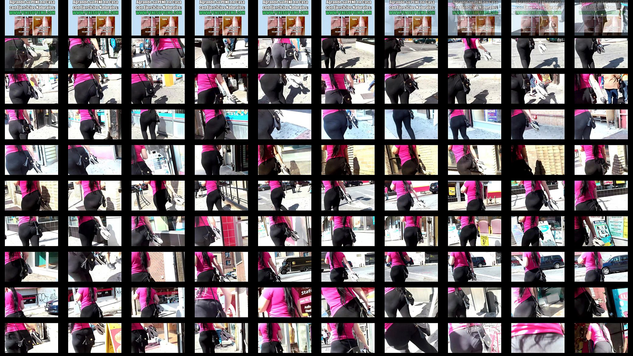 Big Culo Latina VPL Thin Leggings 预览图