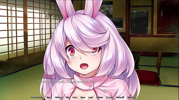 Tails and Titties Hotspring ep4 - Fucking pink catwomen from the back