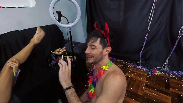 Carnival Class with Nicoly Mattos: Whoever Sucks Better Wins Deep Throat with Milk in the Mouth