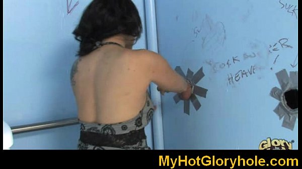 Gloryhole ebony slut blowjob 18