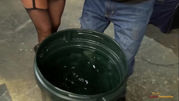 Guy with his hands tied gets lap by two chicks before they put his head underwater and then fuck him.