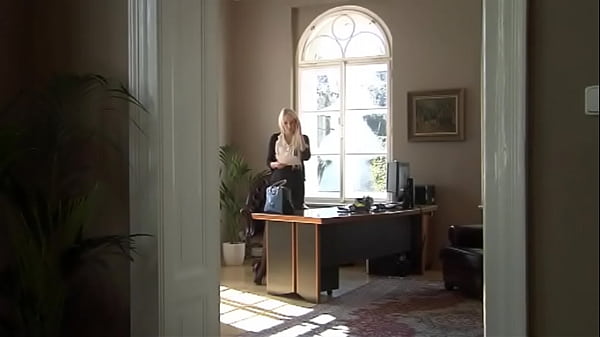 Cumshot twice on busty stepsister's stockings