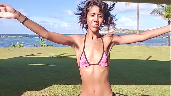 Download Video - Stripping in public beach x2