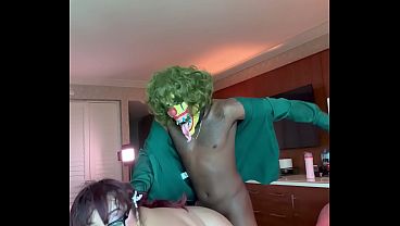 Thick Whore Getting Her Pussy Worked OUT by GIBBY THE CLOWN