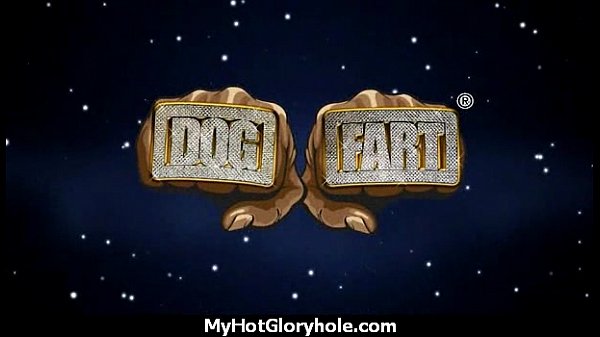 Ebony Hottie Milking Cocks in the Gloryhole 26