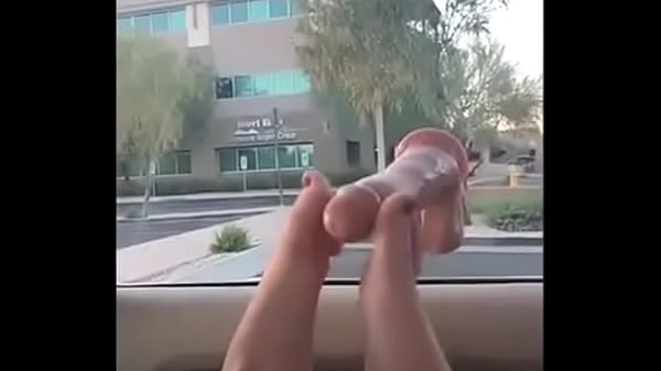 Violet Summers Dildo Footjob