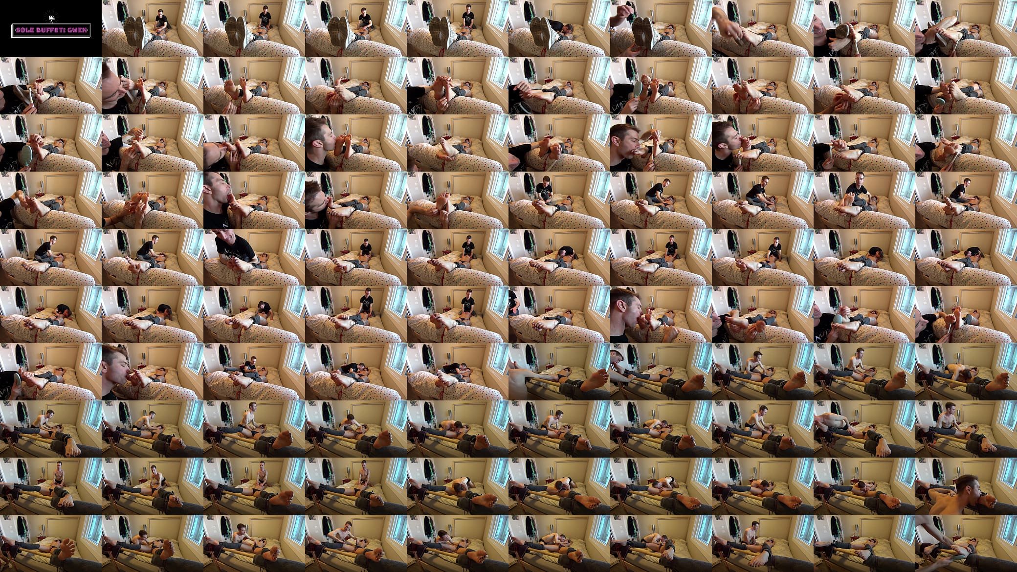 Gwen&#039;s Orgasmic Foot Tickle Buffet! (Full Video) 1080p HD 预览图