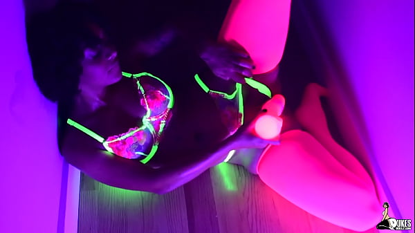 Fine ass Curly Rican Stretches her tight Latina pussy on a DUKES DOLLZ Dildo
