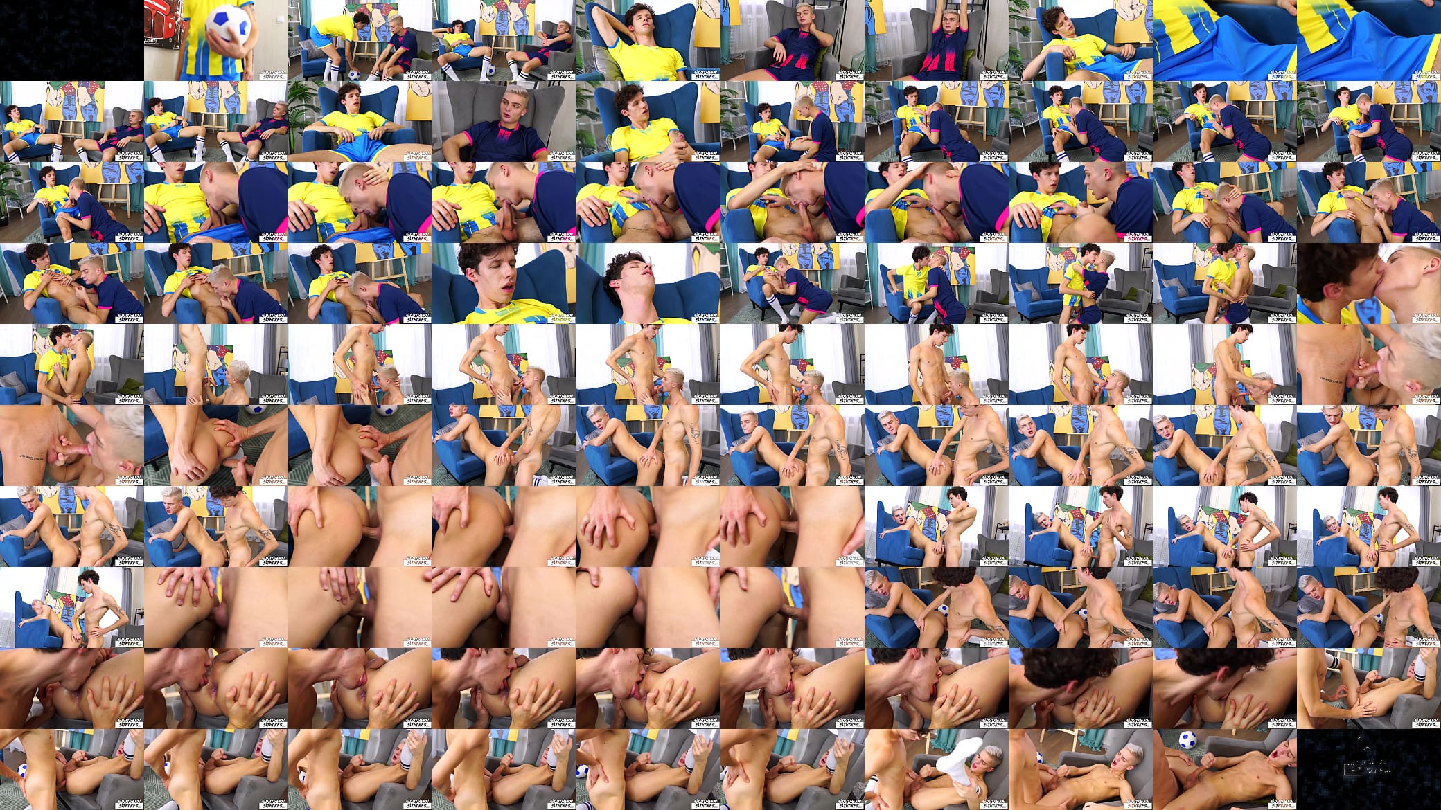 SOUTHERNSTROKES Twinks Henry Wilcox And Alex Blade Bareback 预览图