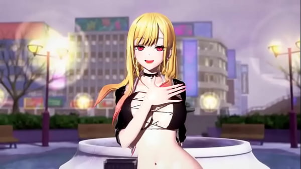 Kitagawa Marin bailando de lo lindo