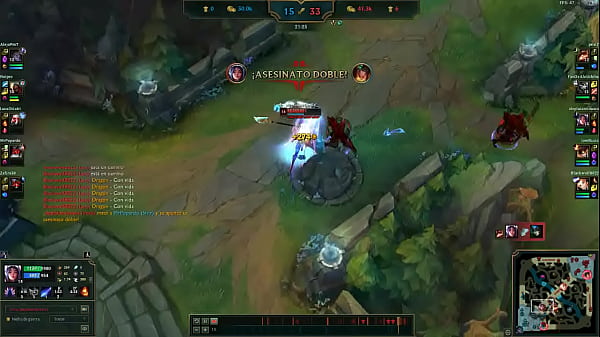 me follo al team enemigo usando irelia