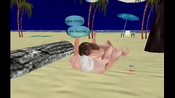 Cogiendo duro en la playa 2