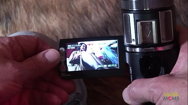 Download Video - Slutty babe getting filmed while fucking in anal threesome with old mans