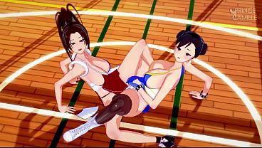 Anime Girls Scissoring Contest