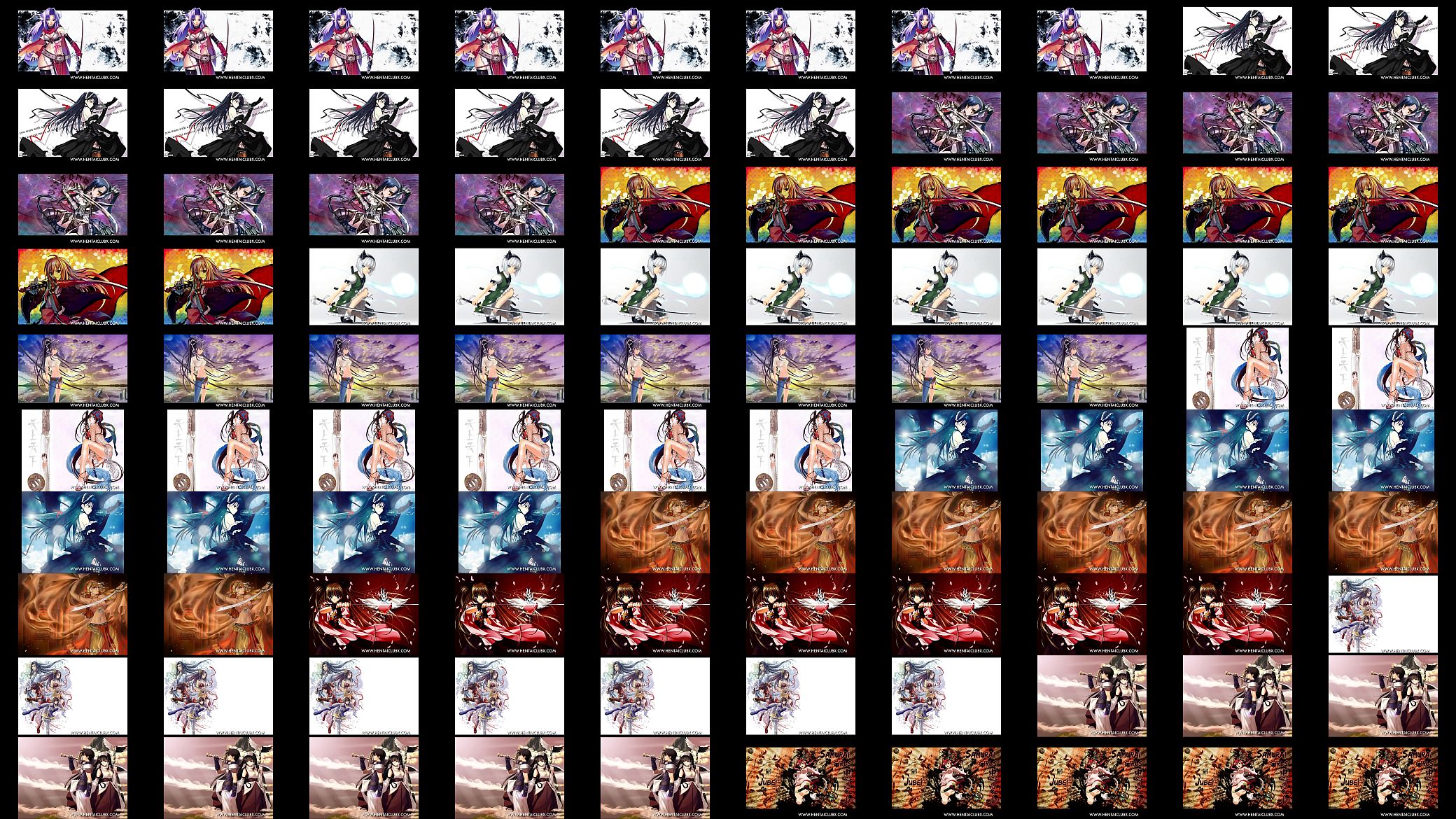 hentai Techno  Sexy Samurai anime girls anime girls 预览图