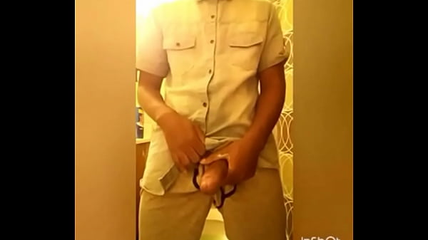 Horny guy Masturbates and cums