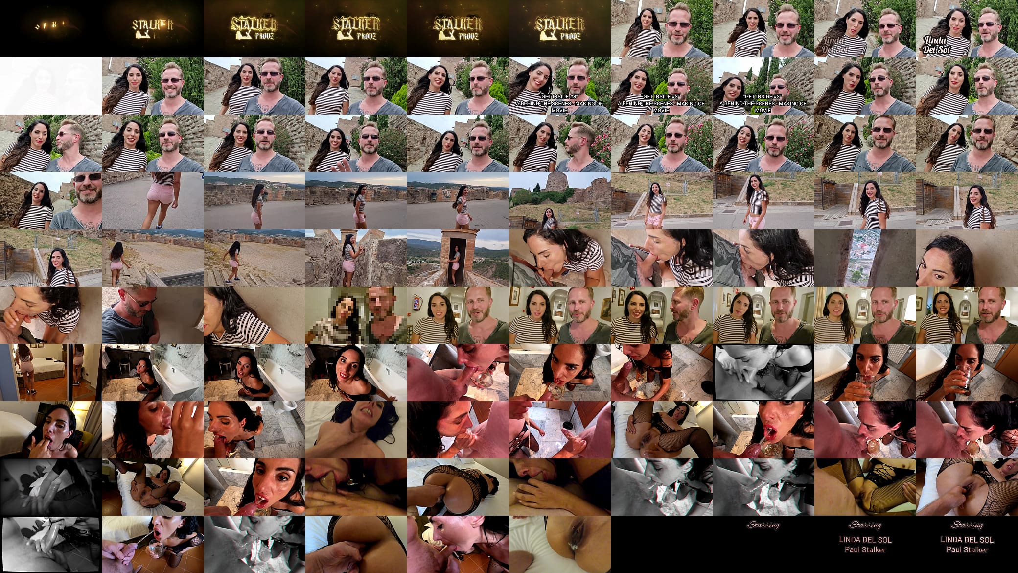 EXTREME DIRTY Linda Del Sol outrageous outdoor exhibition, deep anal, piss and puke exrtavaganza 预览图