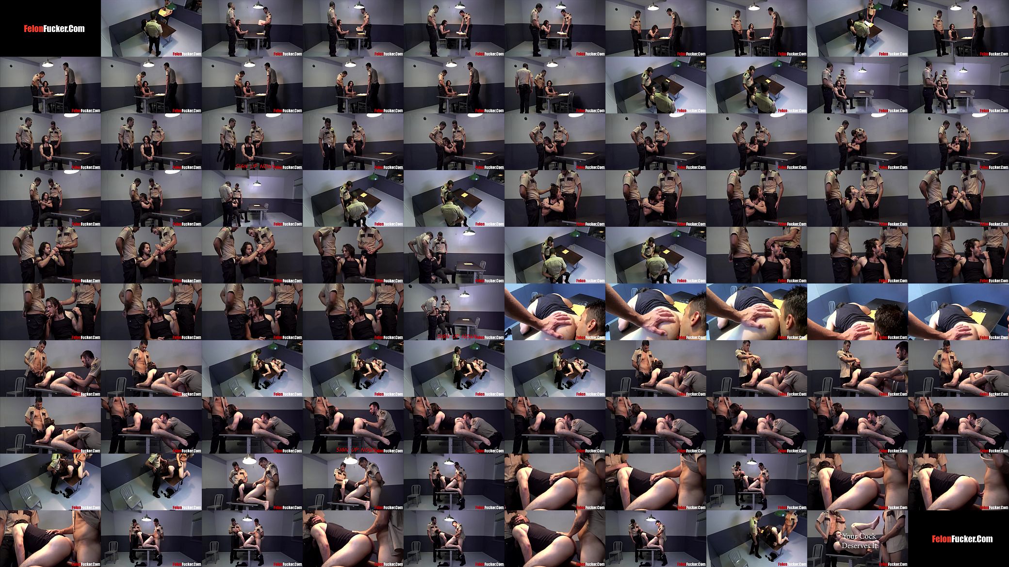 Corrupted Cops Fuck A Hot Felon 预览图