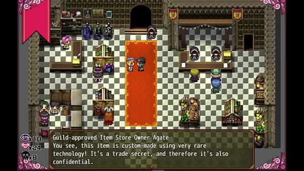 Download Video - Cadeira de massagem faz bruxinha chorar - Ceres and the Contract Guild - Jogo Hentai - Parte 4