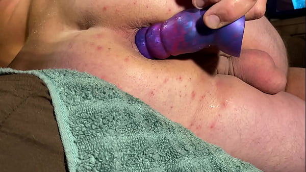 Fingering my ass until my prostate orgasms and ...