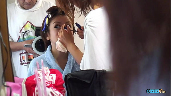 She got her makeup done so she could get her flower eaten by a dude