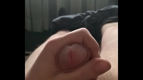 Stroking a big cock