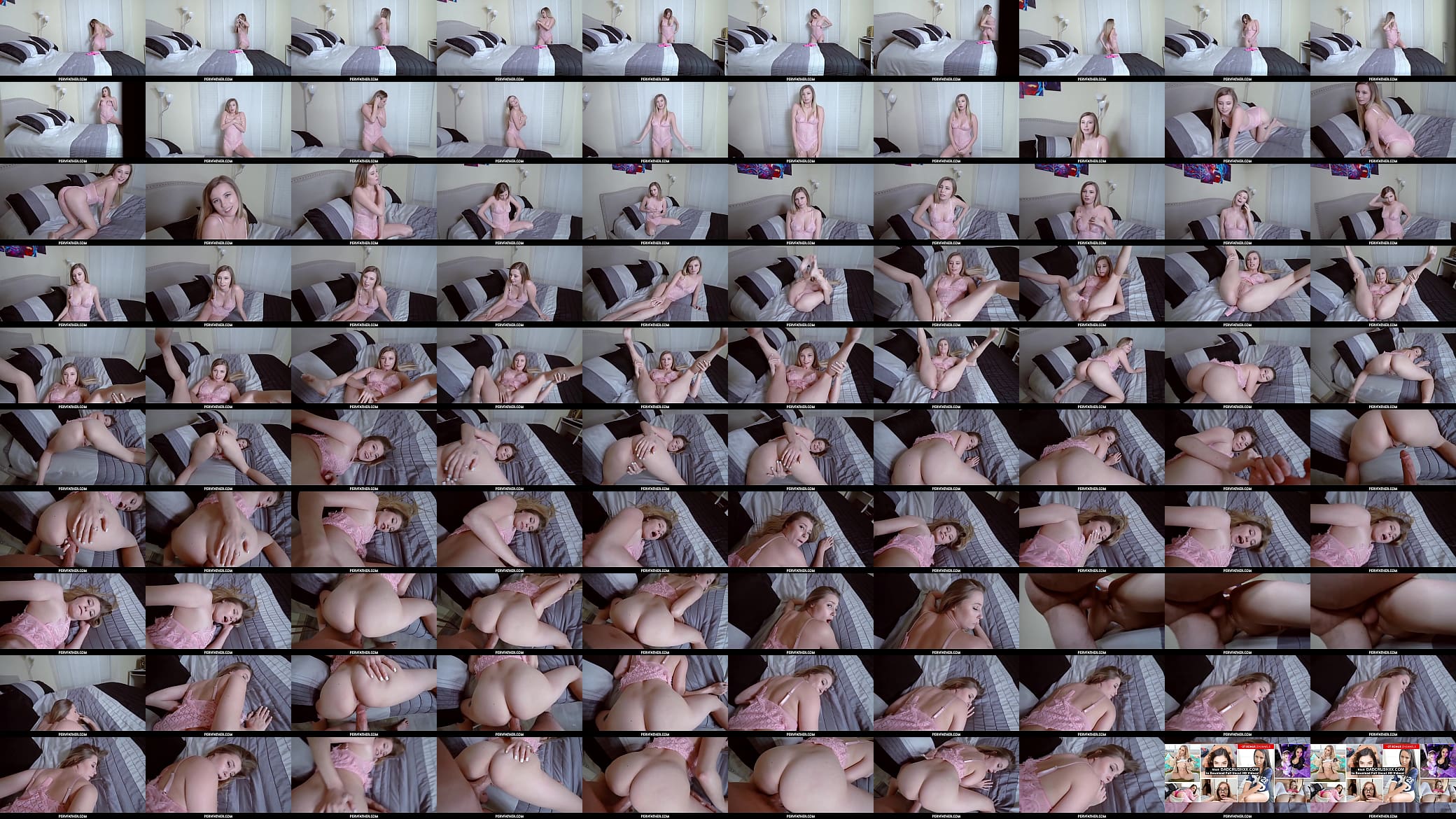Petite blonde Stepdaughter Carolina Sweets doggystyled hard 预览图