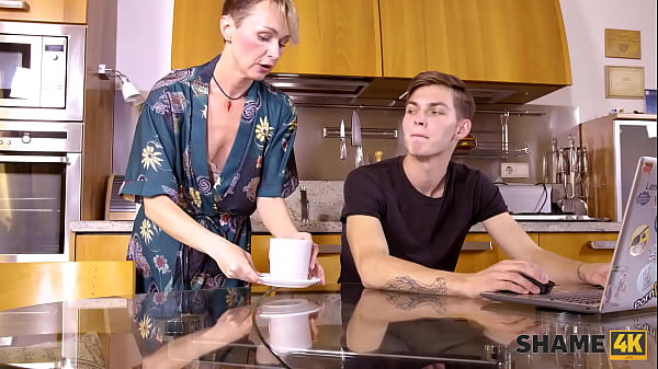 Download Video - SHAME4K&period; Guy realizes fantasy about having sex with mature neighbor