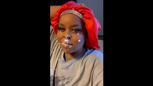 Taking A Big Facial From His Big Dick