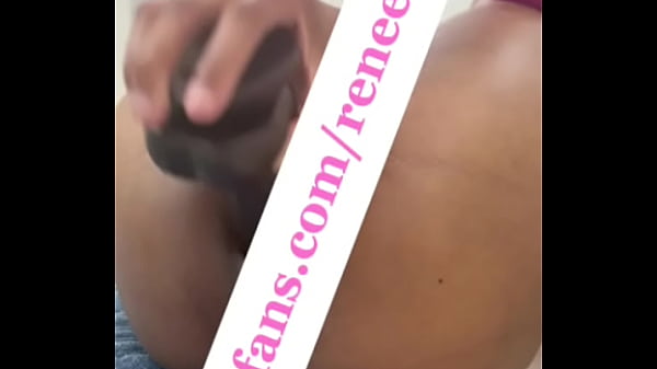 Giant toy deep anal stretch and messy cream finish