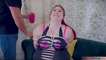 Lacey - Bound and Gagged by boyfirend as suprise
