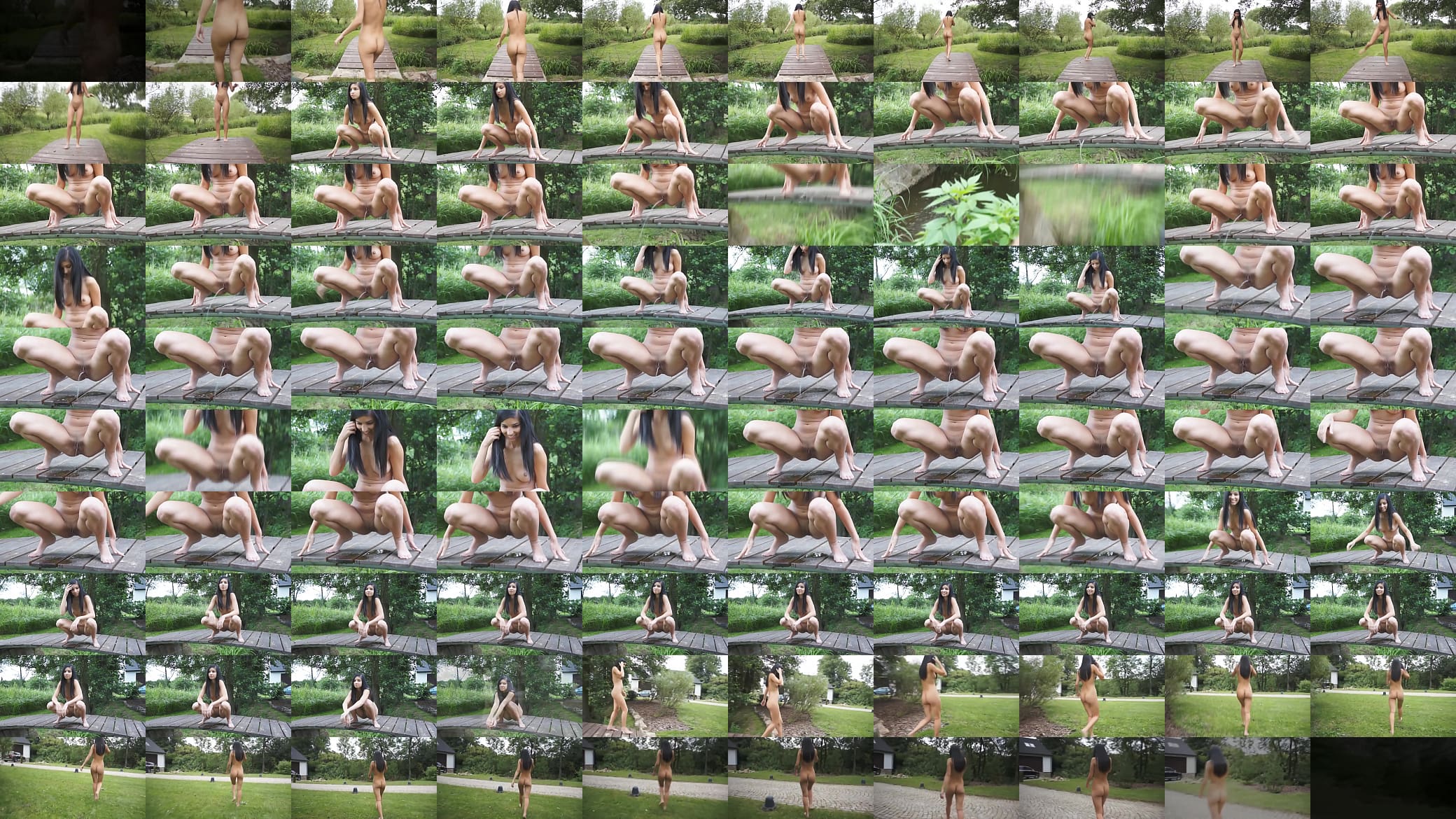 Nika Nikola peeing outside 预览图