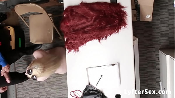 Rich Blonde teen Fucked as a Punishment From Store Officer