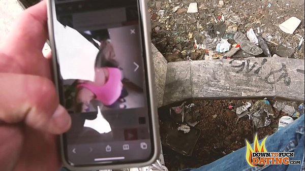 DTFdating - TATTOOED BRUNETTE MILF GETS FUCKED OUTDOORS IN DOGGY POV