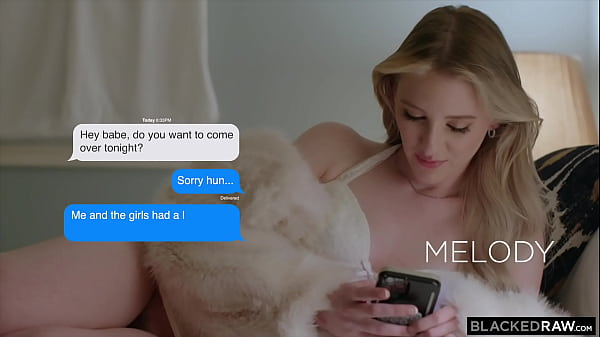 Download Video - BLACKEDRAW Naughty Blonde Melody Marks Cheats On BF With Massive BBC