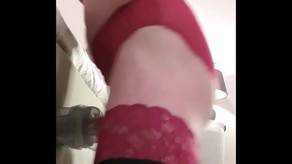 Download Video - Lingerie Crossdresser fucking a fleshlight