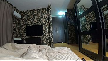 Ripped Pantyhose & Puffy Downjacket &ndash; Blowjob, Doggy & Double Cum on Coats