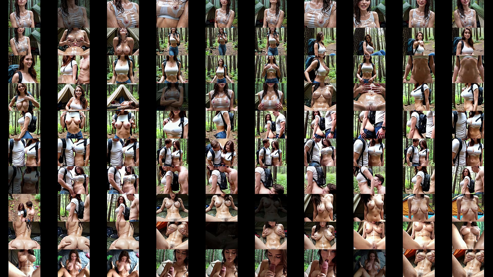 Desvirgando a una jovencita de 18, experiencia real en el bosque &quot;generada por IA&quot; 预览图