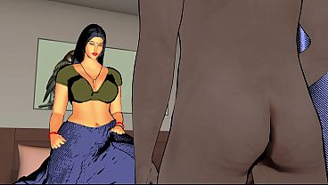 Indian horny woman wants masseur's penis