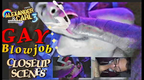 Gay blowjob closeUp scenes(las mejores tomas de...