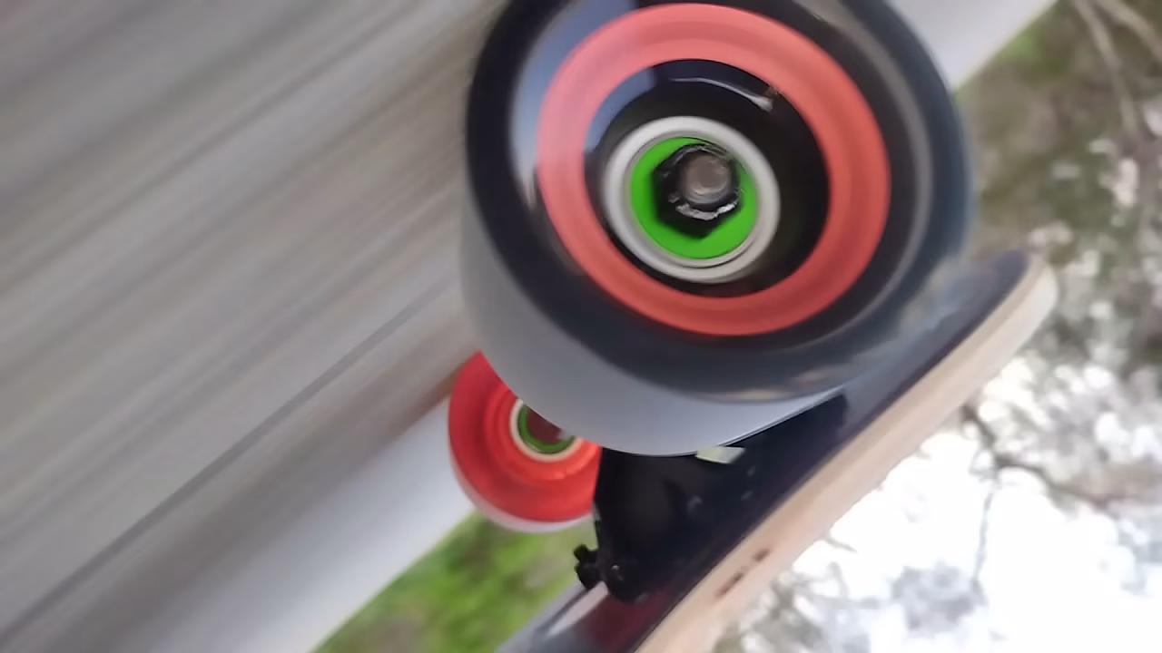 Wheels get rolled hard