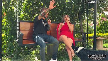 Blonde Colombian Naty Delgado has a podcast that ends with outdoor sex - Brian Evansx