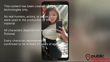 For a good tip, she not only cleaned my big black cock with her mouth, but also became my personal sperm tank. [AI]